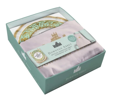 Official Downton Abbey Cookbook Gift Set (book and apron)