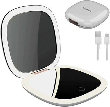 Kosmetinis veidrodis Cecotec Makiažui FaceCare Mini Mirror, USB-C (Cecotec)