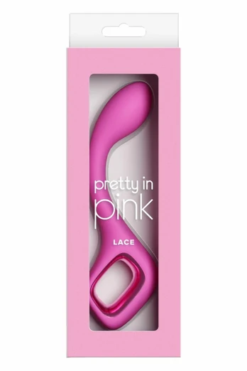 Pretty in Pink Lace Pink Rechargeable Intimate Device 9 Modes Waterproof
