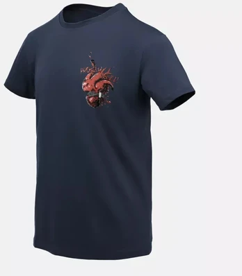 Marškinėliai Helikon-Tex Problem solved!, Navy Mėlyna