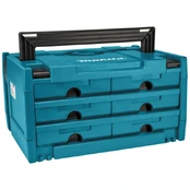 MAKITA MAKPAC SUITCASE WITH DRAWERS (3x2) kaina