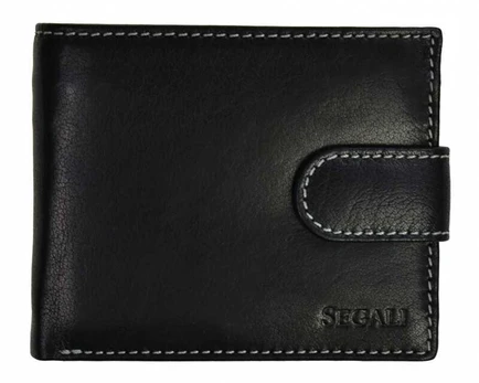 Segali Men´s leather wallet 2016 juodas