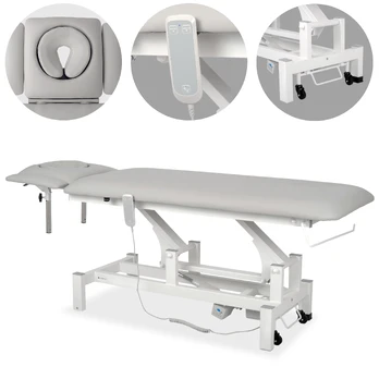 Elektrinis masažo stalas Fortis 4 ERGO light grey