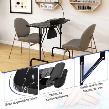 Promotions Manikiūro stalas, 90x40x77 cm, Balta