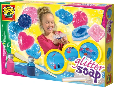 Muilo gaminimo rinkinys SES Creative Children's Make Your Own Soaps Set 00910, įvairių spalvų