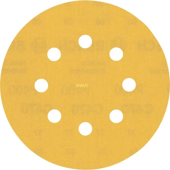 Bosch C470 švitrinis popierius 125mm, G400, 50 vnt