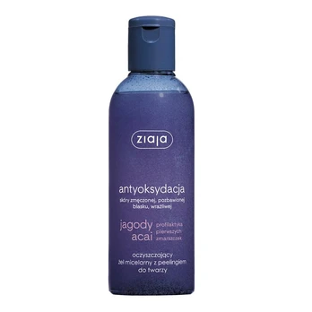 Ziaja Berries Acai valomasis micelinis gelis su pilingu 200ml