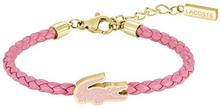 Lacoste Matching Cutie Croc Leather Bracelet 2040531