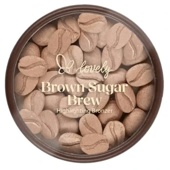 LOVELY_Brown Sugar Brew Highlighter Bronzer – veidą šviesinantis bronzatorius, 7 g