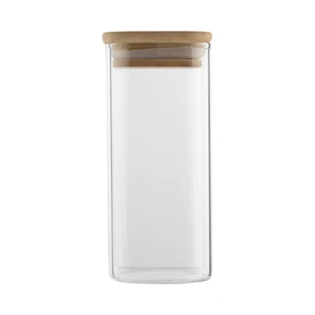 Stiklinis birių produktų indas UNIWELL Salamin, 950 ml
