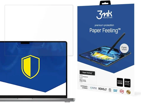 Apple MacBook Pro 16 M1/M2 - iki 17" 3mk Paper Feeling