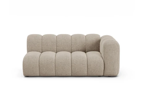 Right Modular Sofa, "Lupine", 3 Seats, 175x95x70, Dark Beige