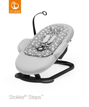 STOKKE gultukas Steps™ Bouncer Grey clouds 350106