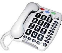 Geemarc AmpliPOWER 50 Schwerhörigentelefon (baltas)