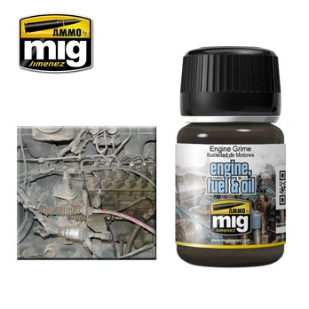 AMMO by MIG Jimenez AMMO MIG - Sendinimo priemonė ENGINE GRIME, 35ml, 1407