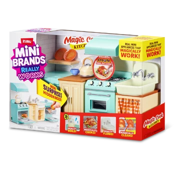 MINI BRANDS miniatiūrų rinkinys Magic Cook Kitchen, 77858