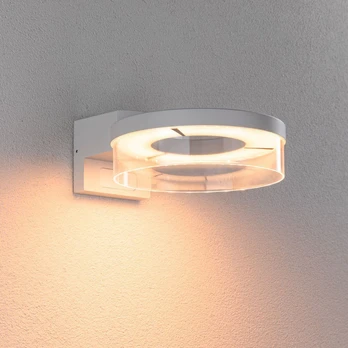 "Paulmann Smart Sensor" lauko sieninis šviestuvas "Capera", baltas CCT IP44