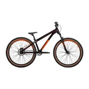 Dviratis kalnų Tabou Tabspin 1.0, 26 ", 12" rėmas, rudas/oranžinis kaina