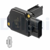 DELPHI AF10492-12B1 Air flowmeter kaina