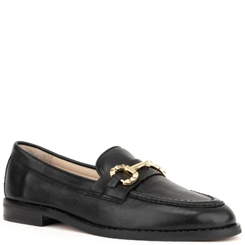 Loaferiai moterims, Juoda, Loafers
