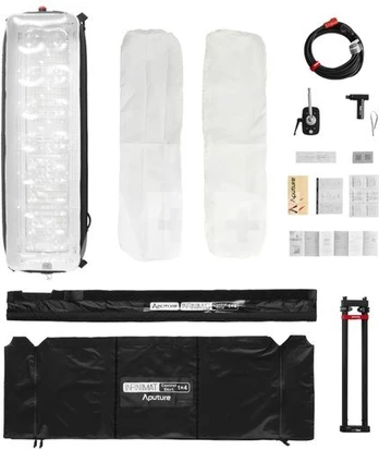 Aputure INFINIMAT LED & Clear Softbox Pack 1x4