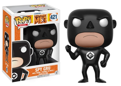 POP Vinyl Despicable Me 3 Spy Gru Black