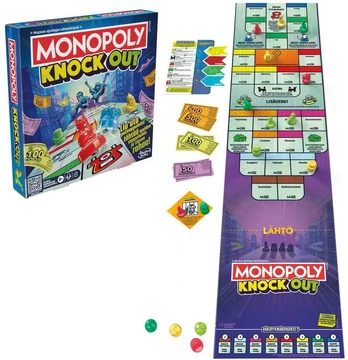 Hasbro Monopoly Knockout game FI