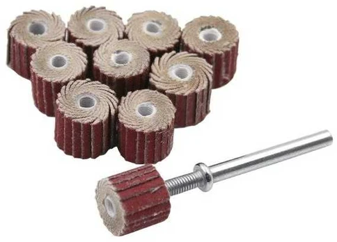 Sumontuotas atvarto ratas - P240 - poliravimo diskas 10 mm