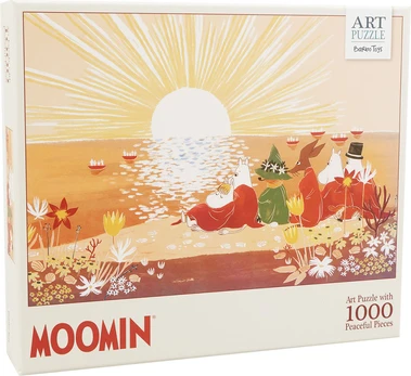 Moomin - Puzzle 1000 Pcs Art Puzzle Red (800066)