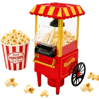 Popkornų gaminimo aparatas Rivex A255, 1200 W, Raudona