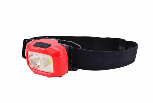 AW-Tools AWTOOLS Juodas LINE PRIEKINIS ŽIBINTAS DUOBEAM CREE LED 3xAAA
