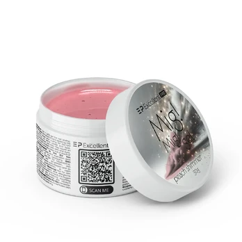 Puikus PRO_Mig! Mig! Builder Gel Peach Shimmer 30g