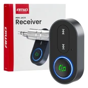 Odbiornik bluetooth na mini jack amio-04658 kaina