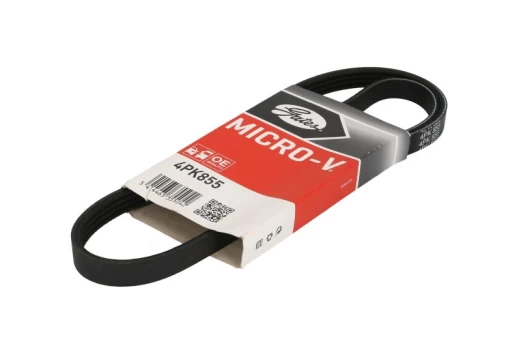 V formos rumbuoti diržai GATES 4PK855