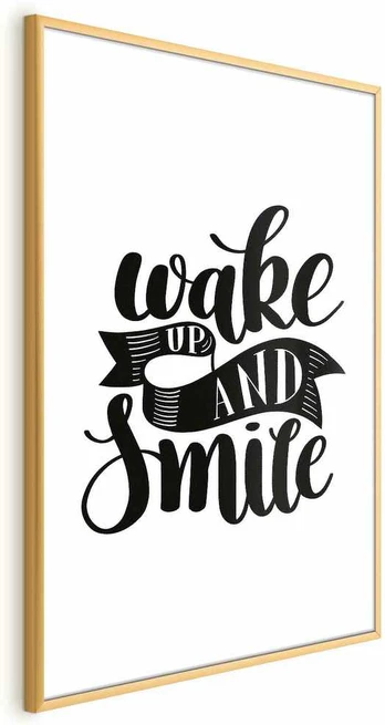 Artgeist Plakatas - Wake Up and Smile