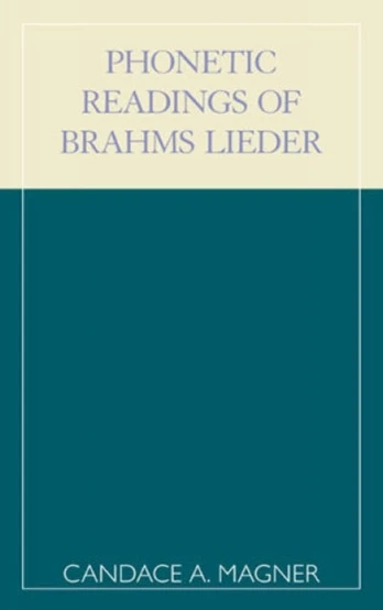 Phonetic Readings of Brahms Lieder