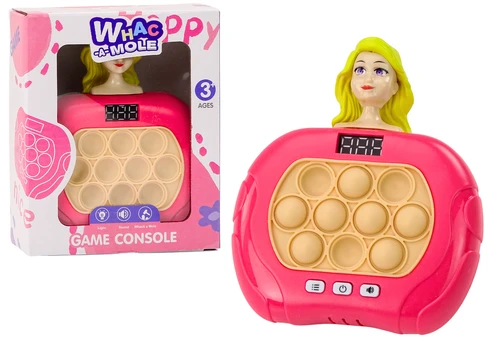 Žaidimas Pop-It Lėlė, rožinis