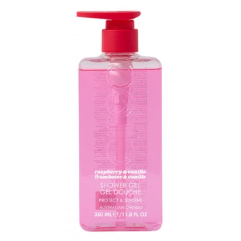 Ciroa Raspberry & Vanilla Shower Gel Dušo želė, 350ml