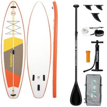 FunWater SUP paddleboard SUPFW69B (oranžinis-baltas)