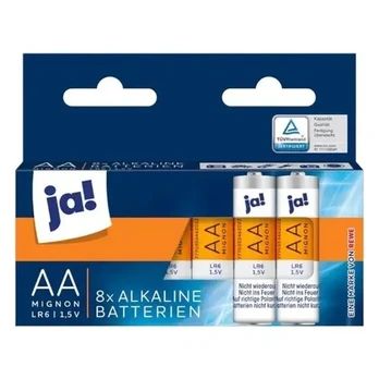 Elementai micro AAA LR03, 1,5 V JA!, 8 vnt.