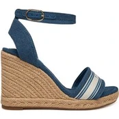 Tommy Hilfiger Espadrilės High Wedge Espad Webbing FW0FW09342 Mėlyna