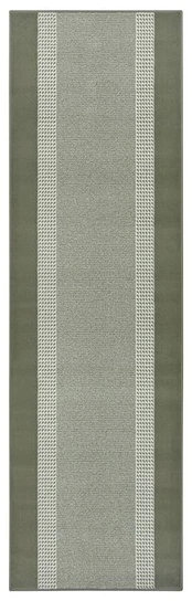 Hanse Home Basic Designer Velūrinis Takelis 80x400 Žalias