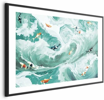 Artgeist Plakatas - Fish and Waves