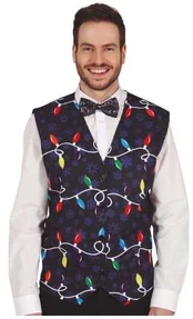 Fiesta Vest med julelys