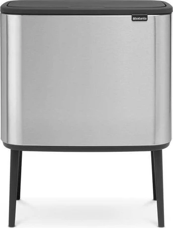 Brabantia Sidabrinė šiukšlių dėžė (31 60 81)