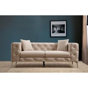 Hanah Home 3 vietų sofa Como - Ecru kaina