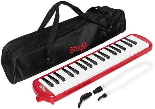 Melodika Stagg MELOSTA37 (raudona)