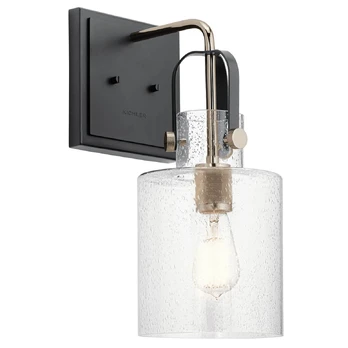Šviestuvas sieninis Elstead Lighting Kitner, E27, 1 x 60 W, skaidri sp.