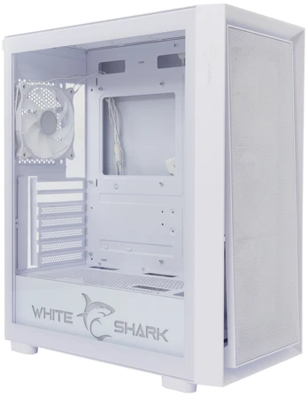 White Shark GCC-2401 Warhead-3 White 4 Fans 12cm RGB