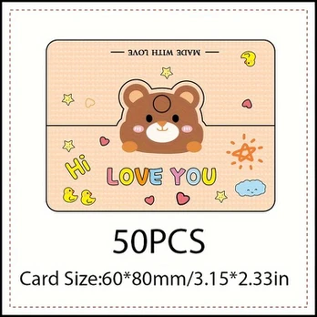 Pakavimo kortelės, Mouse Card (50PCS)